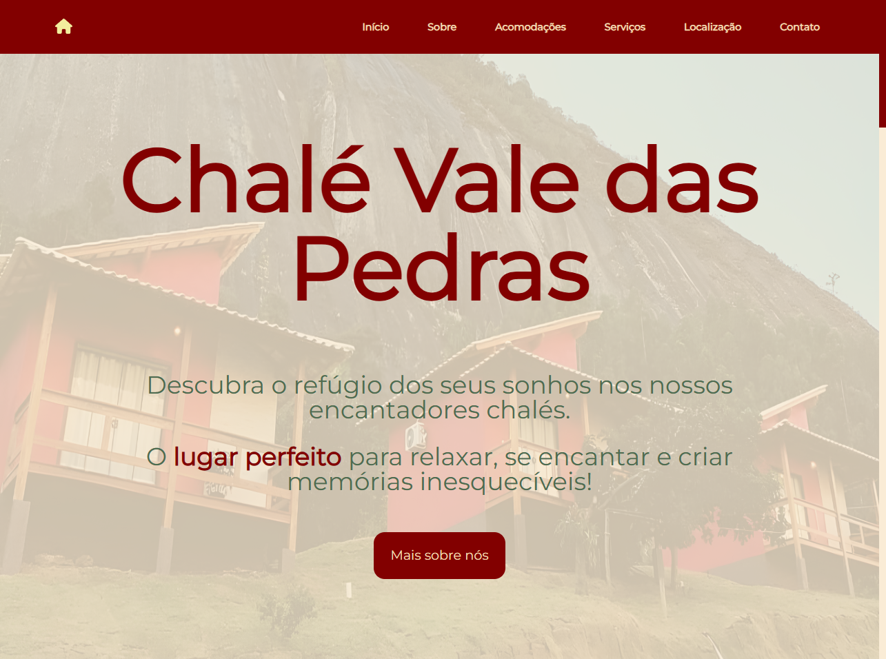 Chalés Vale das Pedras - 2023